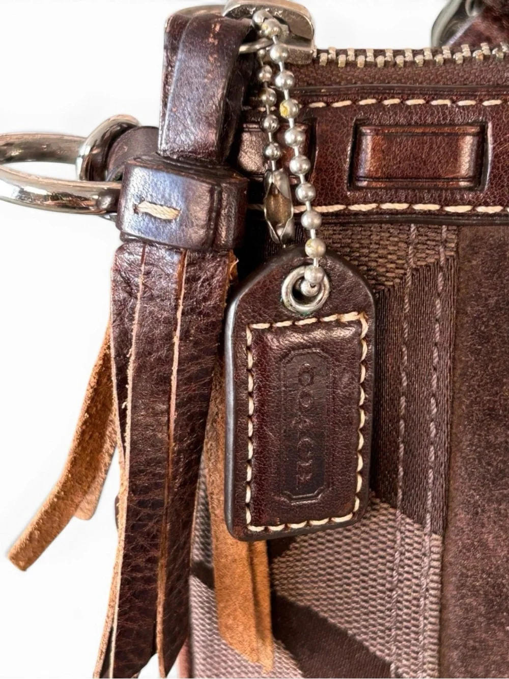 💎✨VINTAGE💎✨ COACH Hampton Python Small  Crossbody.  Excellent Condition! - Picture 3 of 8